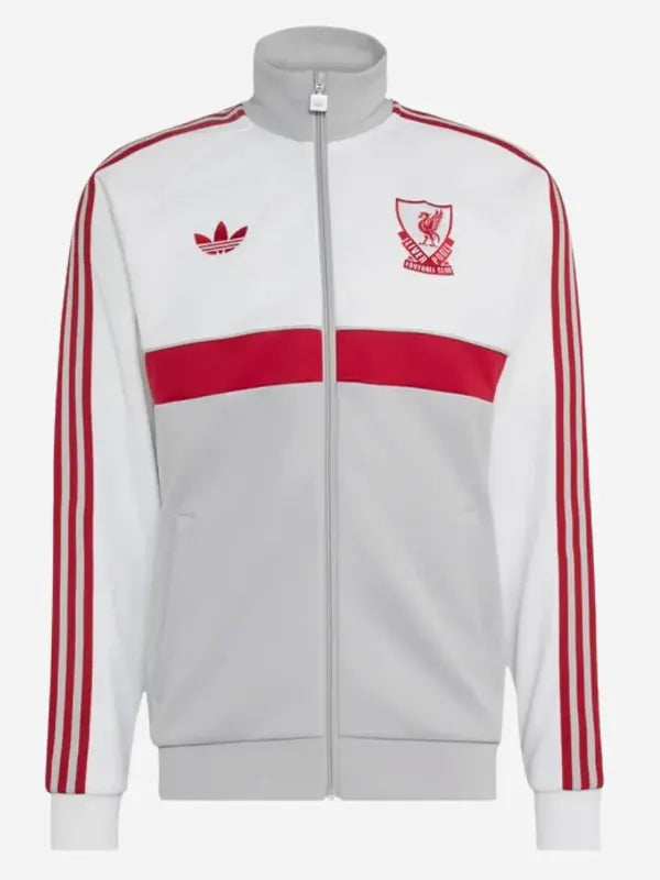 Adidas Liverpool FC 2026 White Track Jacket