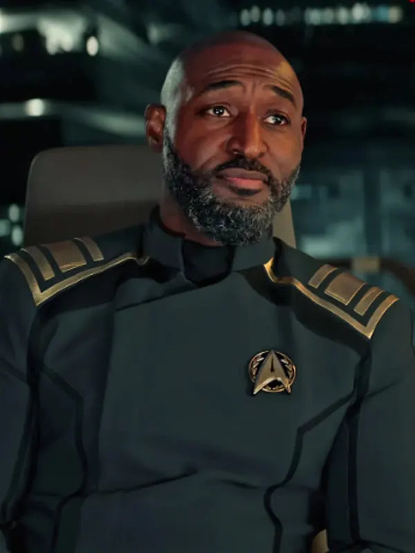 Admiral Robert April Star Trek Strange New Worlds Uniform Jacket