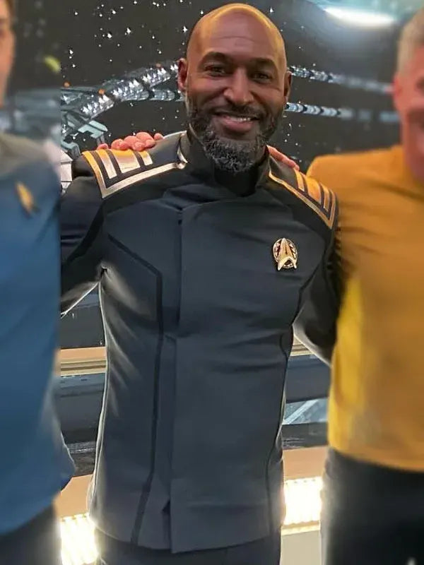 Admiral Robert April Star Trek Strange New Worlds Uniform Jacket