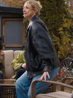 Lucy Freyer Adults Black Leather Jacket