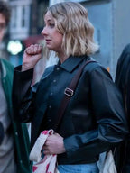 Lucy Freyer Adults S01 Black Leather Jacket