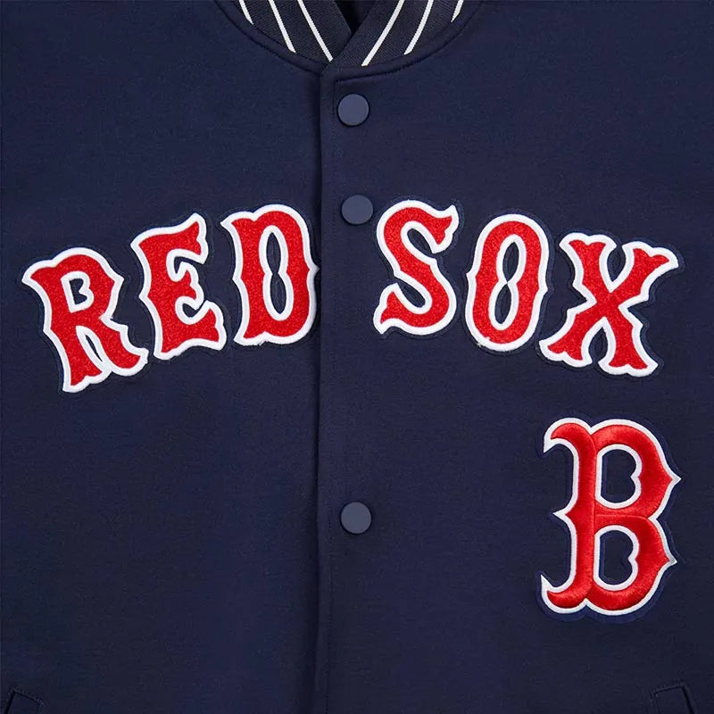 Affortable Boston Red Sox Current Logo Game Day Navy Jacket