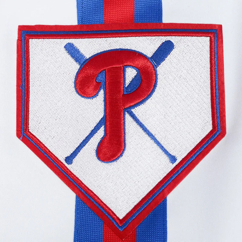 Affortable Philadelphia Phillies Current Logo Game Day White Jacket