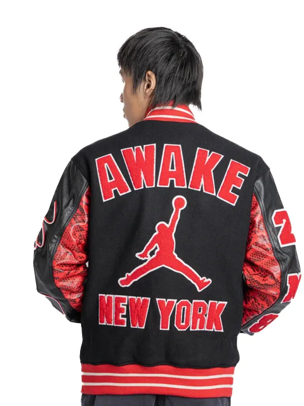Air Jordan x Awake NY Varsity Jacket