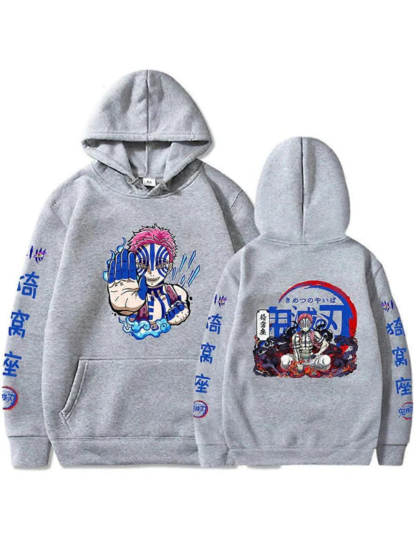 Akaza Demon Slayer Hoodie On Sale