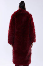 Akira-Red-Faux-Fur-Coat