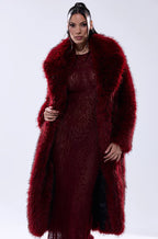 Akira-Red-Faux-Fur-Coat