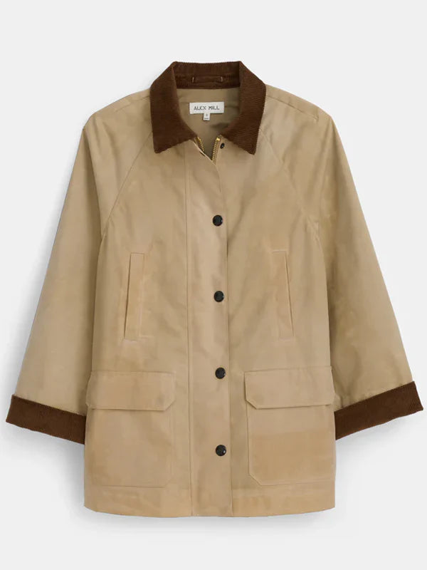 Chiltern Street Jacket In Waxed Cotton