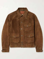 My Life With The Walter Boys S03 Alex Walter Brown Suede Leather Jacket