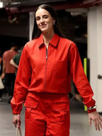 All Star Game 2026 Caitlin Clark Red Jacket