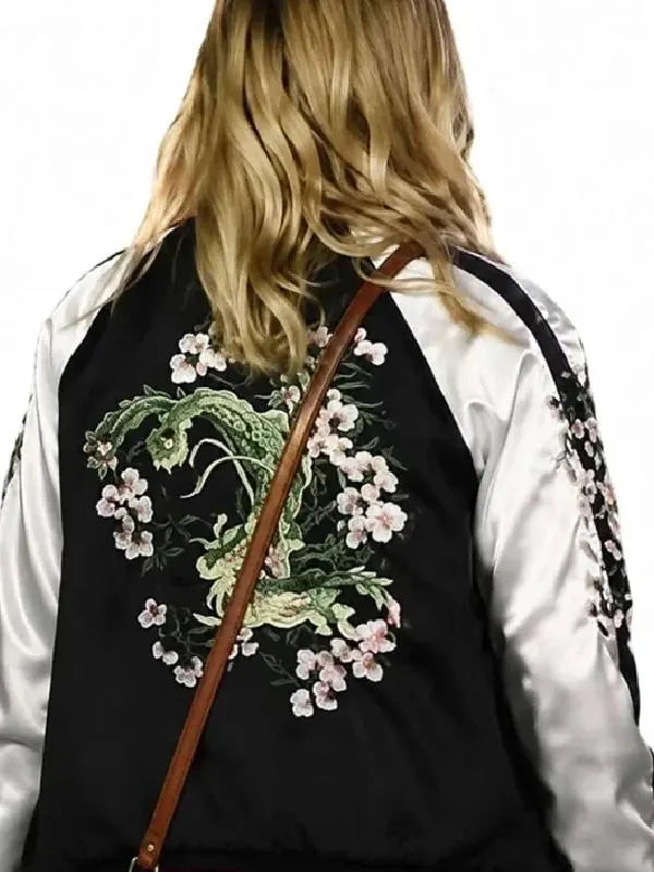 All Night Wrong 2026 Maria Bakalova Versity Jacket Embroidery