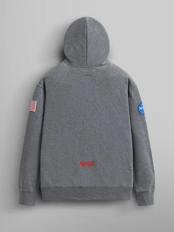 Alpha Industries Nasa Worm Logo Hoodie