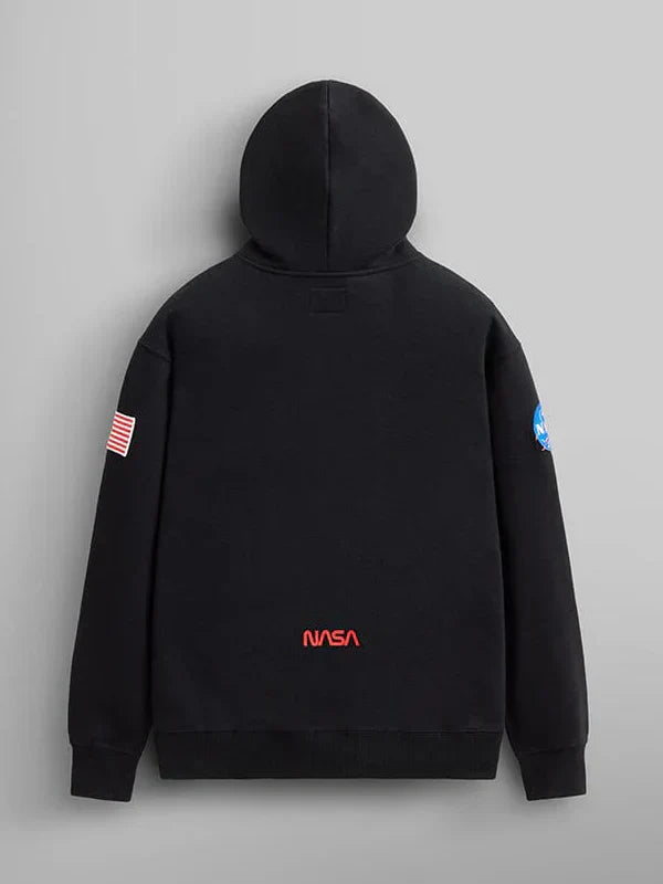 Alpha Industries Nasa Worm Logo Hoodie