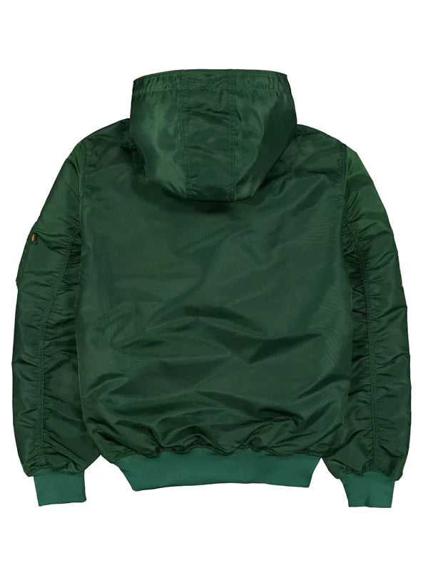 Alpha-Industries-x-New-York-Yankees-Hooded-Bomber-Jacket-Green