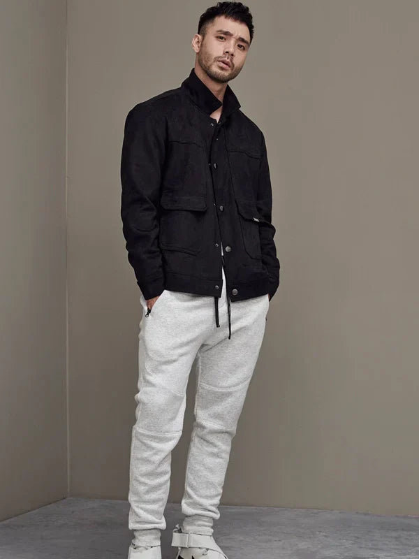 Amand Black Suede Jacket Buy
