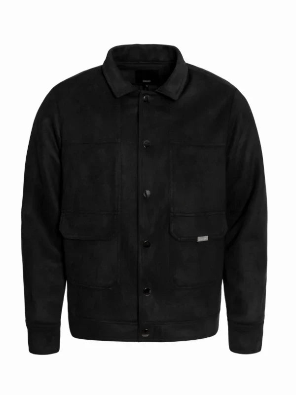 Amand Black Suede Jacket For Sale
