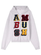 Ambush-Logo-Patch-Zip-Up-Hoodie-Grey
