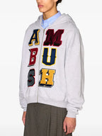 Ambush-Logo-Patch-Zip-Up-Hoodie-In-Grey