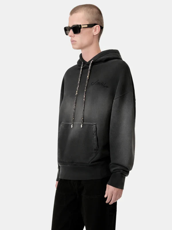 Amiri-Bandana-Hoodie-Black