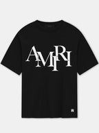 Amiri-Staggered-Logo-Tee