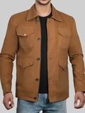 Ron B. Glidewell Brown Vintage Cotton Jacket