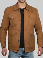 Ron B. Glidewell Brown Vintage Cotton Jacket