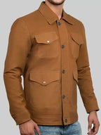 Ron B. Glidewell Brown Vintage Cotton Jacket