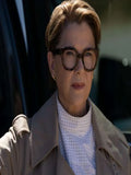 Annette Bening Lucky 2026 Trench Wool Coat
