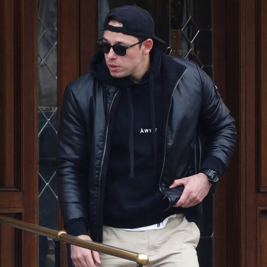 Anthony Ramos The Beauty  Black Leather Jacket