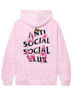 Anti Social Social Club Hoodie Pink