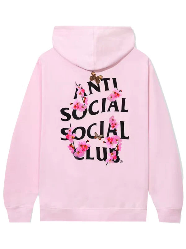 Anti Social Social Club Hoodie Pink