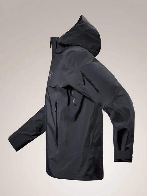 Arc'teryx-Shell-Black-Jacket-Side-View