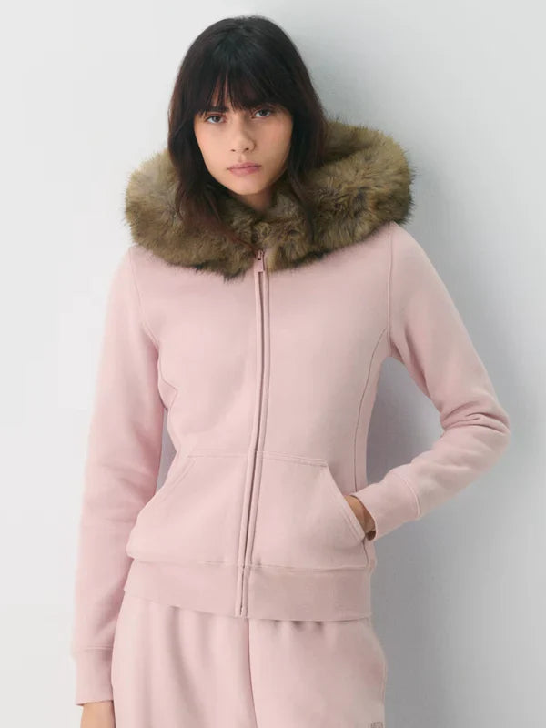 Aritzia-Zip-Fur-Hoodie