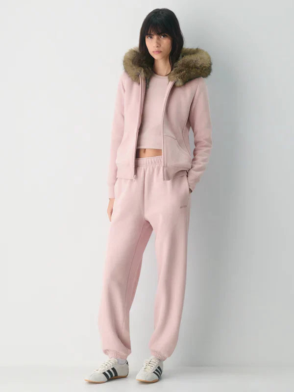 Aritzia-Zip-Up-Fur-Hoodie-Pink