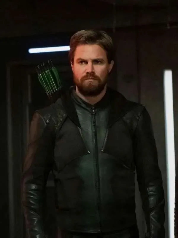 Arrow Oliver Queen Green Hooded Jacket