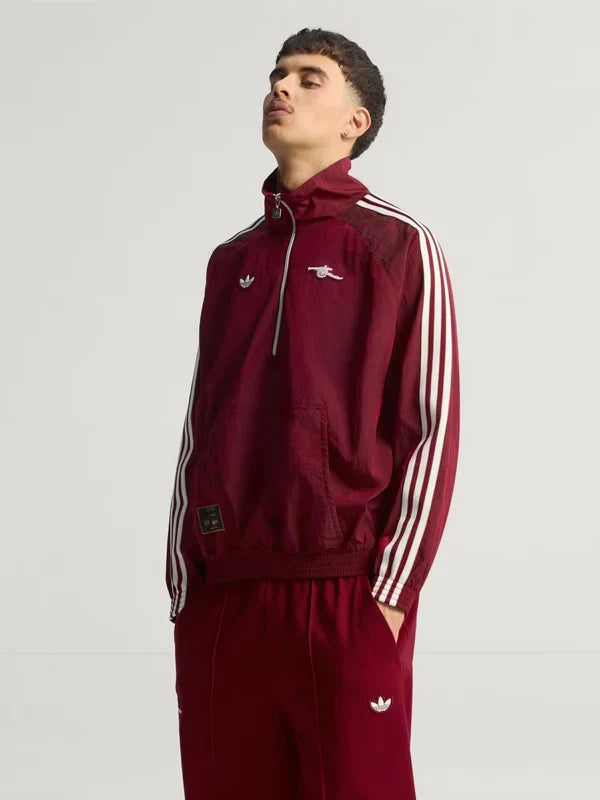 Arsenal-Adidas-25-26-Terrace-Icons-Half-Zip-Jacket