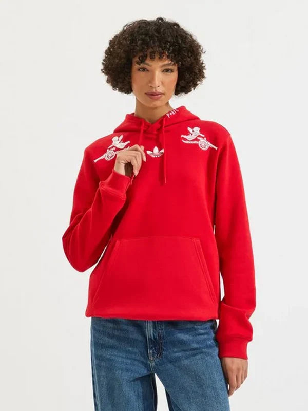 Arsenal Adidas Places+Faces 25/26 Hoodie