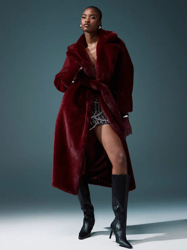 Asos-Burgundy-Faux-Fur-Coat