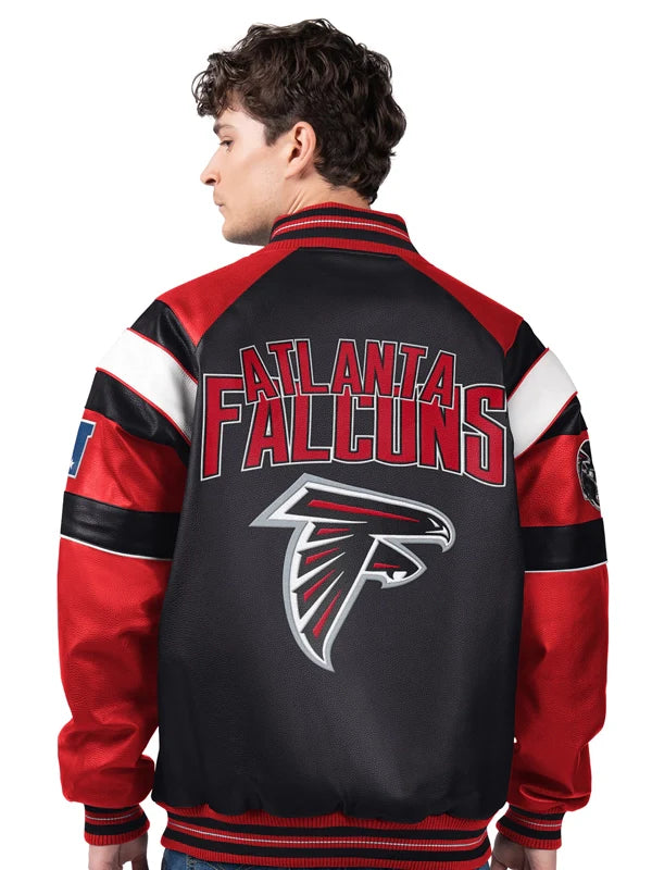 Atlanta Falcons Leather Jacket For Sale