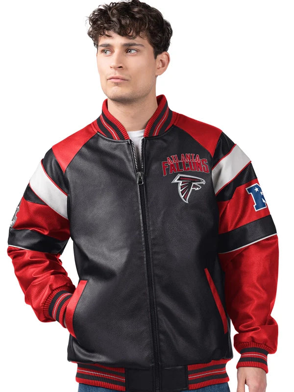 Atlanta Falcons Leather Jacket