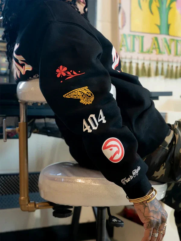 Atlanta Hawks x Debbi Snax Crewneck Sweatshirt