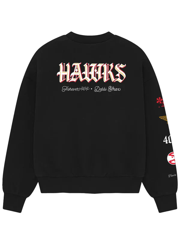 Atlanta Hawks x Debbi Snax Crewneck Sweatshirt