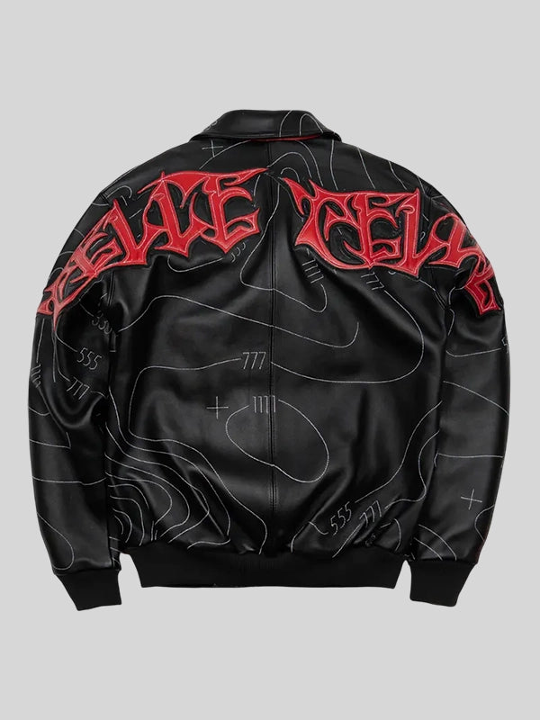 Chris Brown Auracles x Pelle Pelle Topography Jacket
