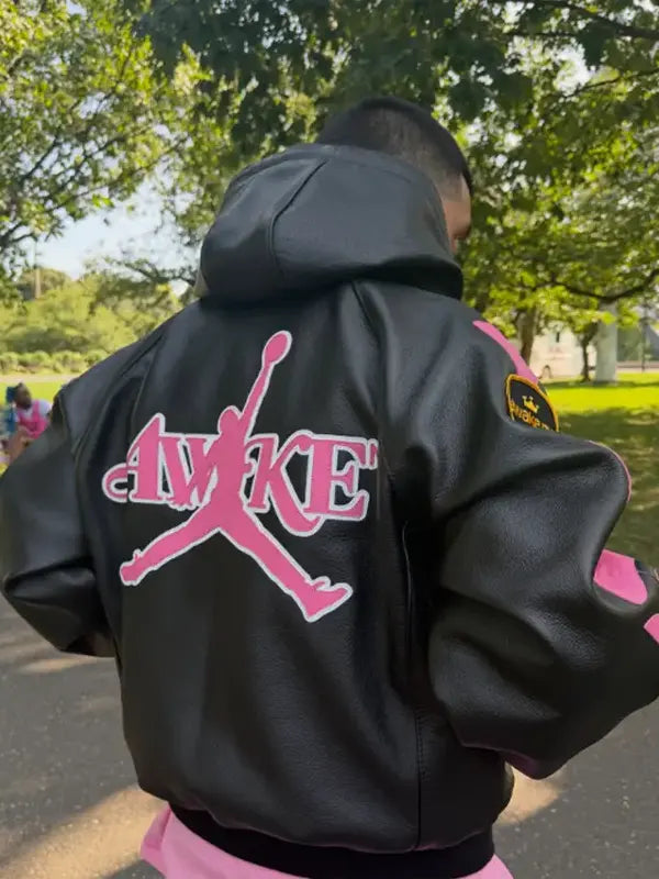 Awake NY x Jordan Leather Jacket