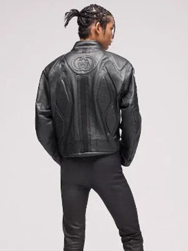 BTS Jin Primavera Moto Leather Jacket