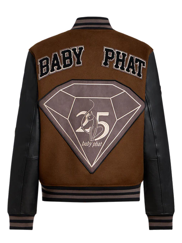 Baby-Phat-Varsity-Brown-Jacket
