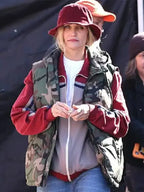 Bad Day Cameron Diaz Camo Hooded Vest