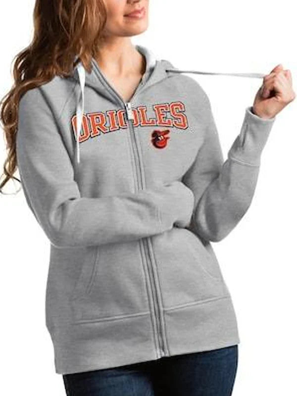 Baltimore-Orioles-Full-Zip-Hoodie-grey