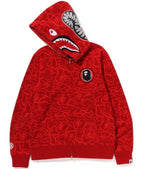 Bape 30th Anniversary Line Camo Shark Full Zip Hoodie