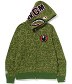 Bape 30th Anniversary Line Camo Shark Full Zip Hoodie
